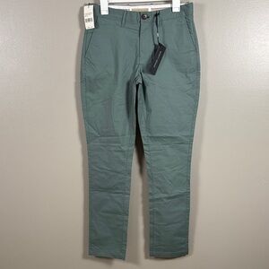 Nifty Genius Casual Men's Khaki Pants in Seafoam Green NWT Size 29